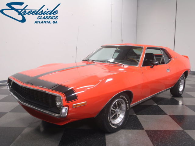HARD-TO-FIND JAVELIN SST, 304 V8, AUTO, DUALS, PWR STEERING, FACTORY A/C, MAGS! 1972 AMC Javelin SST