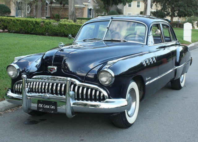 HARD TO FIND - OLDER RESTORATION  - 1949 Buick Roadmaster Touring Sedan - 50K MI 1949 Buick Roadmaster TOURING SEDAN - STRAIGHT EIGHT - 50K MI