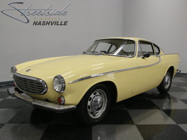 HARD TO FIND P1800S, ORIGINAL 1.8L MOTOR, TUSCAN YELLOW, INCREDIBLE FIND! 1966 Volvo P1800S