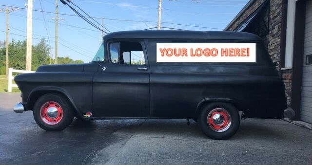 Hard to find! This one runs and drives. Turn the key and she fires right up! 1956 Chevrolet Panel Truck