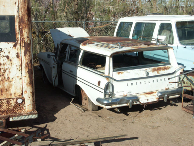 Hard to find, very little rust, original paint, desert car. 1959 Nash Other Cross Country Wagon