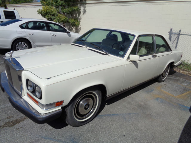 HARD TO FINE ROLLS ROYCE CAMARGUE 511 EVER MADE LOW MILES GARAGED 954-633-8901 1978 Rolls-Royce CAMARGUE
