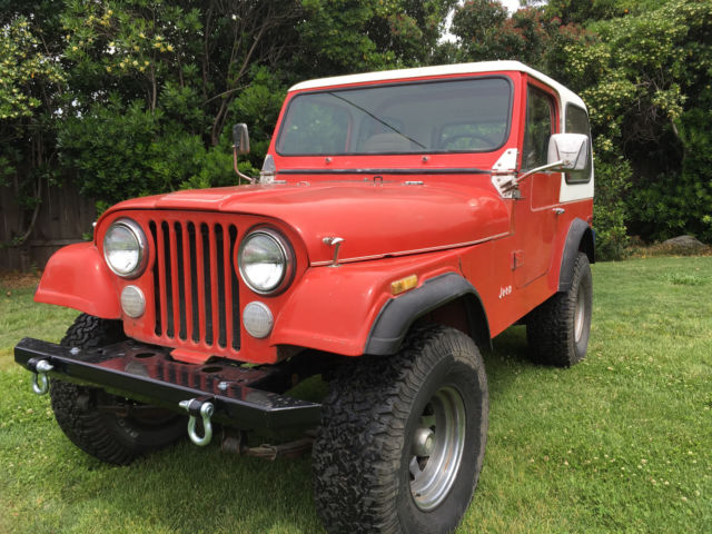 hardtop full doors new tires 1979 Jeep CJ