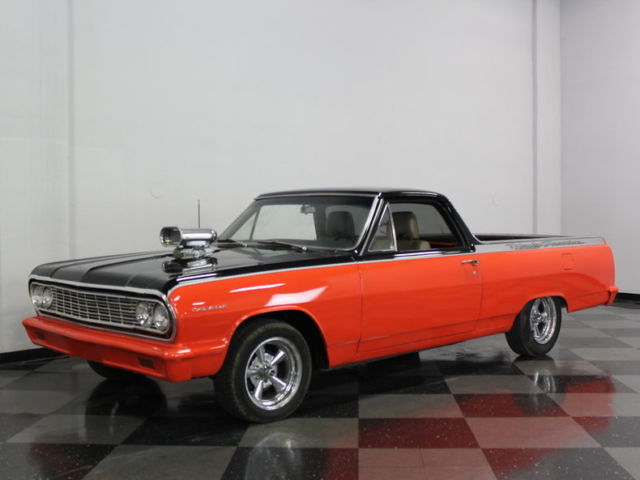 HARLEY DAVIDSON THEMED EL CAMINO, 350CI MOTOR W/ WEIAND BLOWER, TH400 TRANS 1964 Chevrolet El Camino