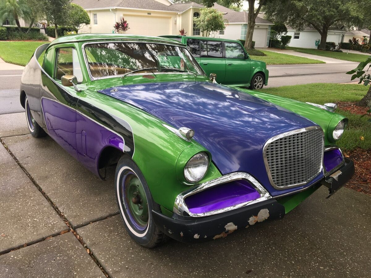 1956 Studebaker Other HAWK BAT KUSTOM STEEL HOT STREET RAT ROD STUDEBAKER - photo 2