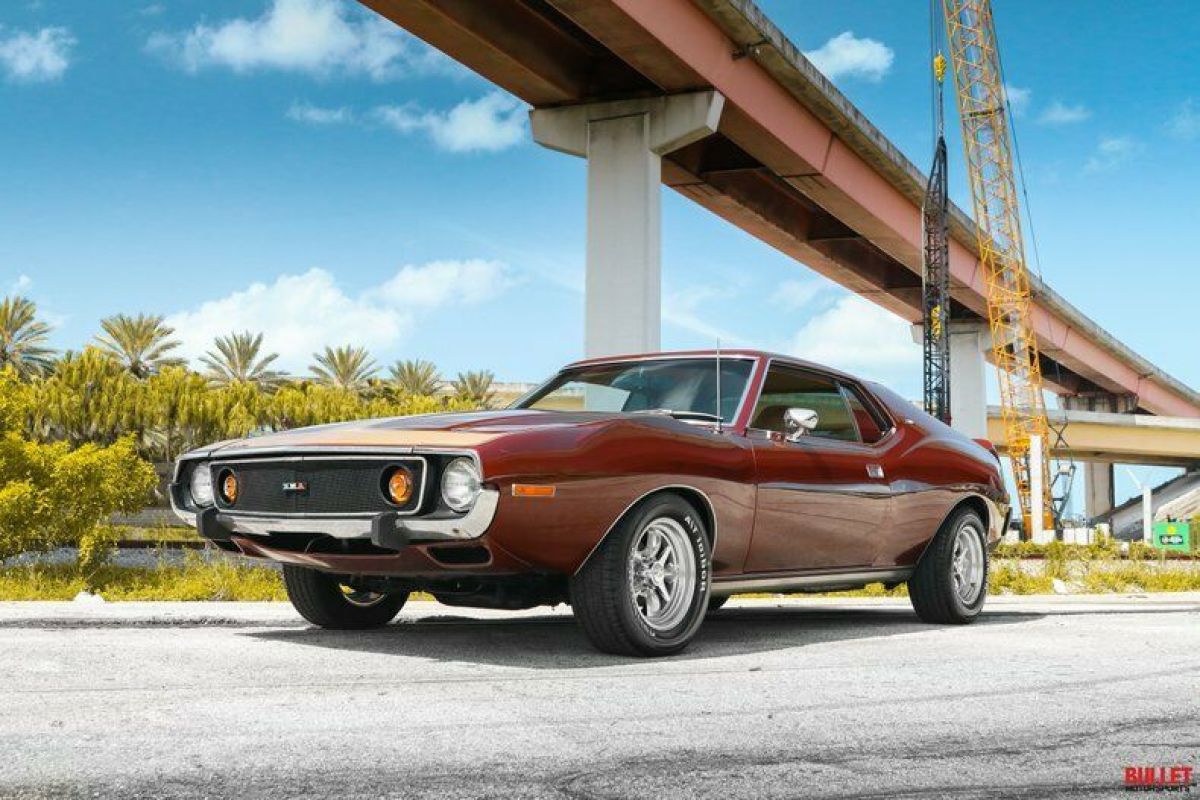Healthy 360ci Motor / New Carb / Disk Brakes / Vintage Air / 1 Repaint 1973 AMC AMX