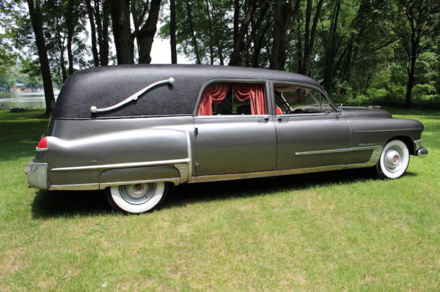 HEARSE-1949 Cadillac Sayers & Scovill (S&S) Landau Victoria Coach $12K w/Reserve 1949 Cadillac Hearse Hearse S&S Landau