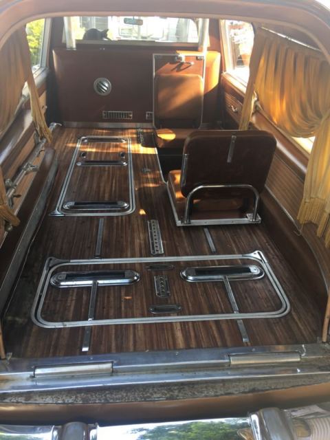 1955 Cadillac Hearse coachbuild by A.J. Miller Hearse 2-doors - photo 10