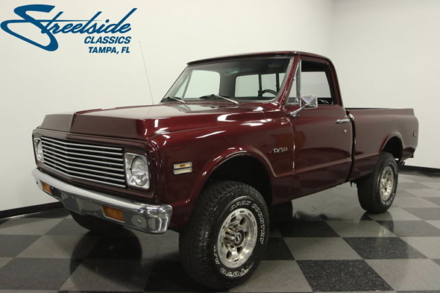 HEAVY DUTY K-10, DANA 44/DANA 60, 8 LUG AXLES, 350 V8, AUTO, PS, PB W/FRNT DISCS 1971 Chevrolet K-10 4x4
