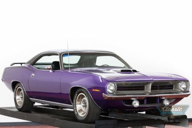 1970 Plymouth 'Cuda Plum Crazy E Body Rally Dash Pistol Grip Shifter - photo 12