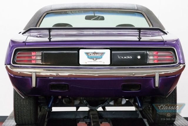 1970 Plymouth 'Cuda Plum Crazy E Body Rally Dash Pistol Grip Shifter - photo 4