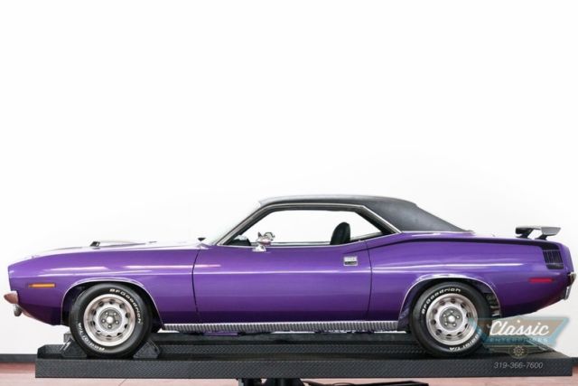 1970 Plymouth 'Cuda Plum Crazy E Body Rally Dash Pistol Grip Shifter - photo 5