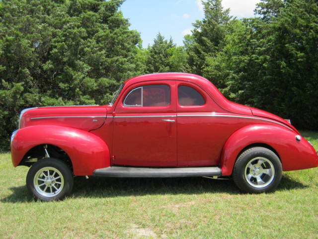 1940 Ford DELUXE COUPE HEMI GASSER!! STRAIGHT AXLE DISC, AUTO ALL NEW!!! - photo 12