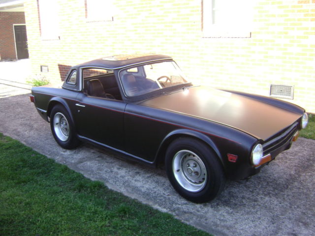 Heritage Certificate - Factory Overdrive - Hard Top - Project - Make Me An Offer 1970 Triumph TR-6