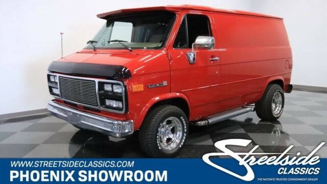 HIGH-END CUSTOM BUILT GMC VAN W/ RCEIPTS! FUEL-INJCTD JASPERS 350 V8, 4L60E, GR8 1993 GMC Vandura 2500 Custom