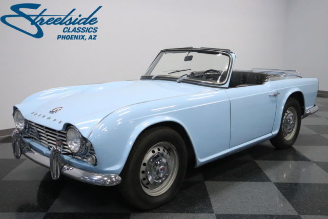 HIGH END RESTO, MANUAL, RESTO PHTS & RCPTS, 2138 CC, FRNT DISC, 50K ORGNL MILES! 1962 Triumph TR4