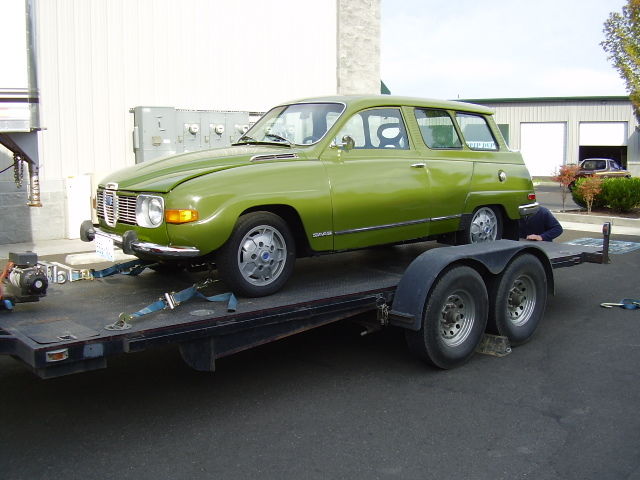 High Performance Verona Green 1973 Saab 95 Estate Wagon 1973 Saab Other