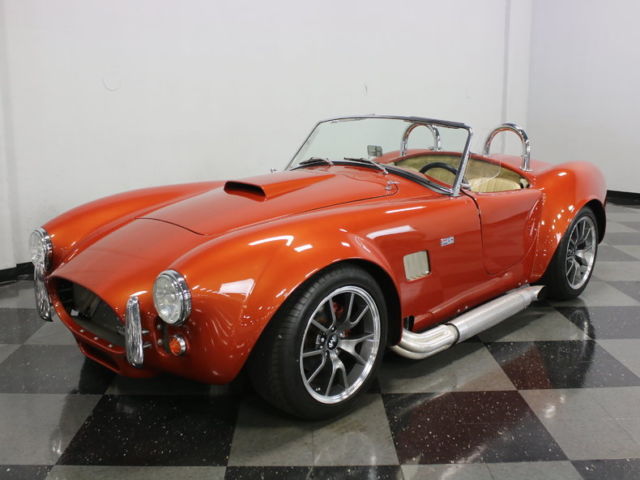 HIGH QUALITY FACTORY 5, FUEL INJ 5.0, 5 SPD MAN, DROPPED FLOORS 4 TALLER DRIVERS 1965 Shelby Cobra