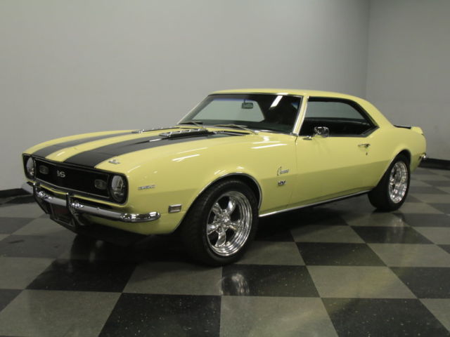 HIGH QUALITY, FUEL INJECTED 350 V8, 4 SPEED, COLD A/C, PWR DISCS, GR8 PAINT/INT! 1968 Chevrolet Camaro SS