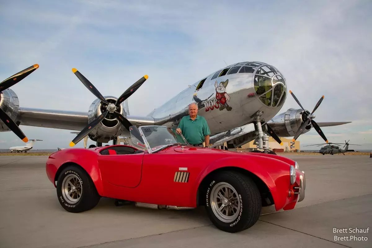 High quality replica by Everrett Morrison. Three tops. 1965 Shelby Cobra