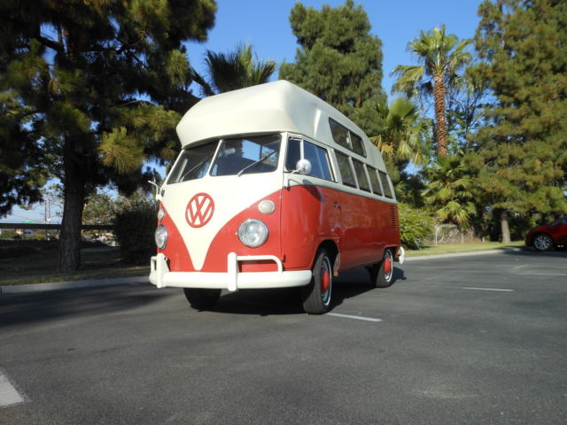 High Top Camper VW R/V 1964 Volkswagen Bus/Vanagon CAMPER