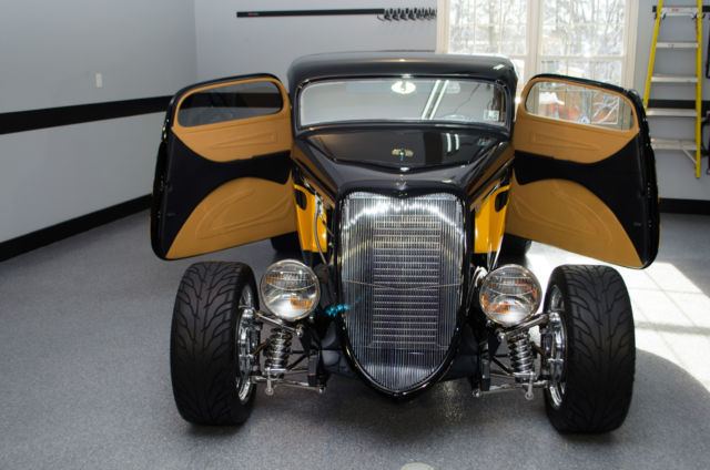 Highboy - Spectacular Build - Pro Quality - FRESH & UNSEEN (1932, 1933, 1934) 1934 Ford 3 Window Coupe - Street Rod
