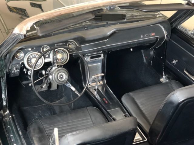 1967 Ford Mustang 289 C Code Power Top/PS Automatic Highland Green-V - photo 3