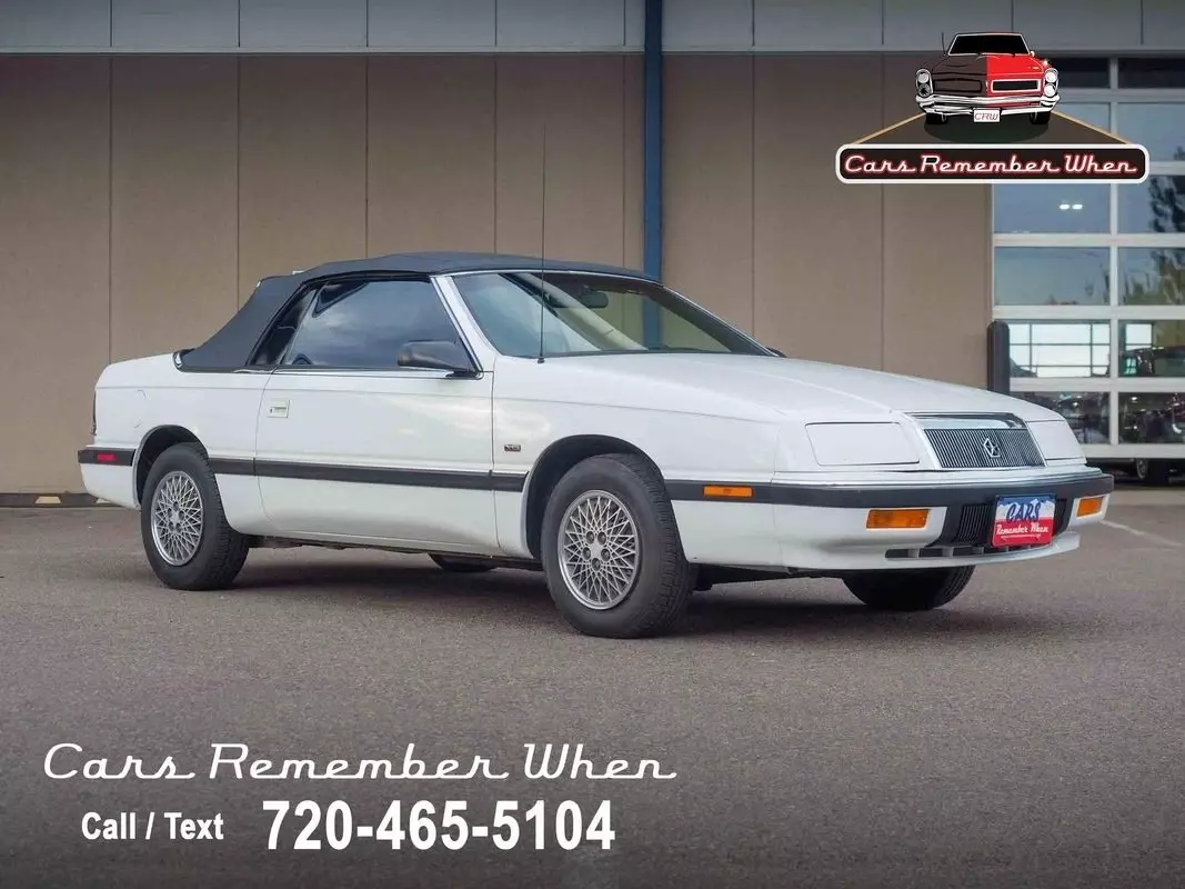 1990 Chrysler Le Baron Highline 49K Miles 3.0L V6 5-Speed