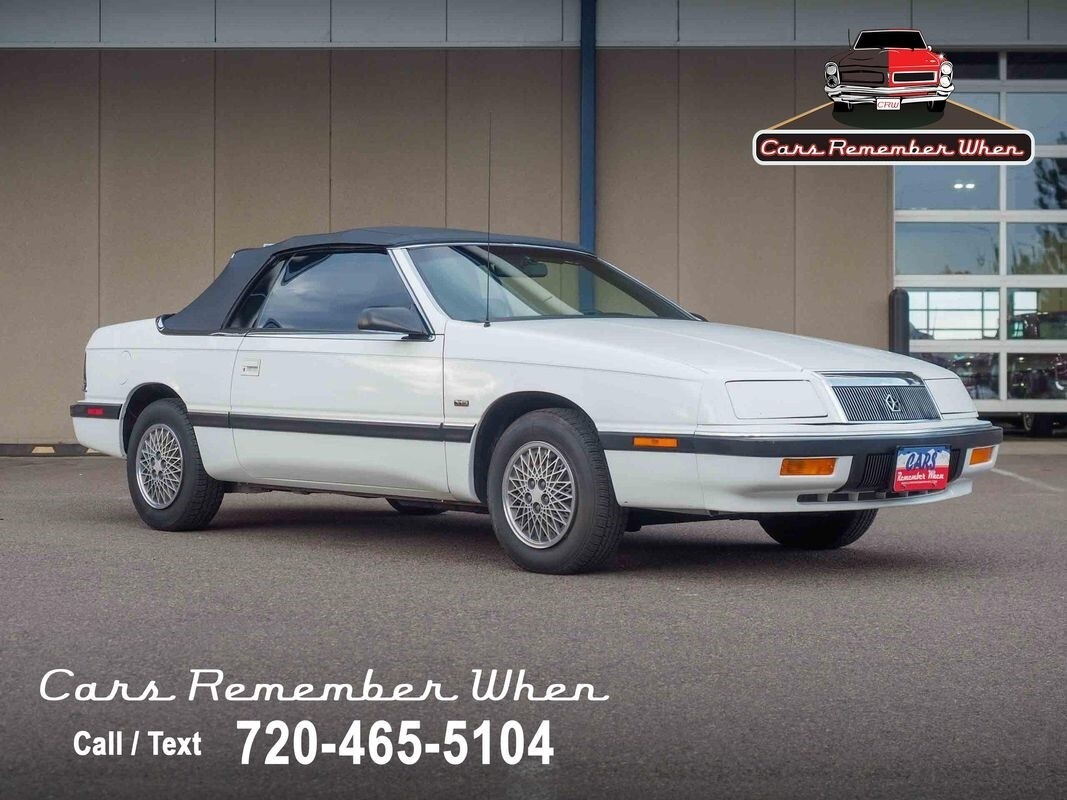 1990 Chrysler Le Baron Highline 49K Miles 3.0L V6 5-Speed - photo 13