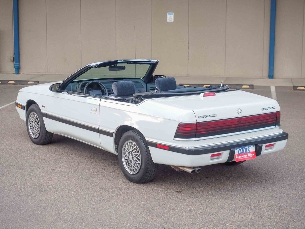 1990 Chrysler Le Baron Highline 49K Miles 3.0L V6 5-Speed - photo 8