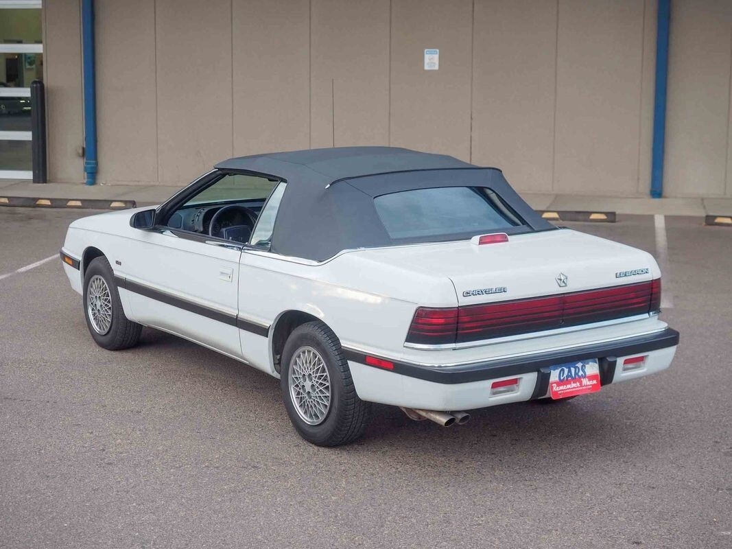 1990 Chrysler Le Baron Highline 49K Miles 3.0L V6 5-Speed - photo 9