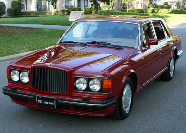 HIGHLY DESIRED LOW MILE ORIGINAL SURVIVOR -1989 Bentley Turbo R - 21K MI 1989 Bentley Turbo R MINT - SURVIVOR - 21K MILES