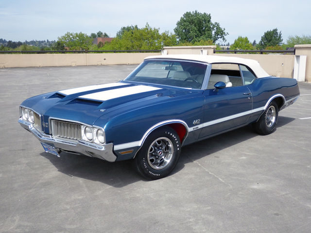 1970 Oldsmobile 442 W-30 Convertible, matching #s - photo 5