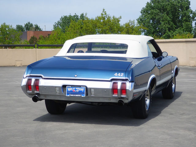 1970 Oldsmobile 442 W-30 Convertible, matching #s - photo 9
