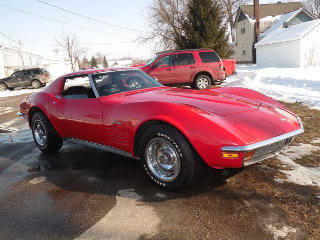 HIGHLY OPTIONED 1972 MATCHING NUMBERS C3 CORVETTE!!! 1972 Chevrolet Corvette C3 PS, PDB, TILT, TELE LEATHER