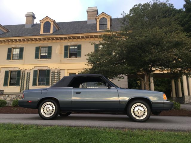 1986 Dodge 600 ES Convertible - photo 11