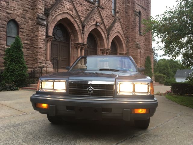 1986 Dodge 600 ES Convertible - photo 4
