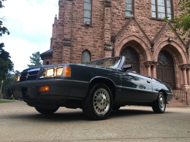 1986 Dodge 600 ES Convertible - photo 6