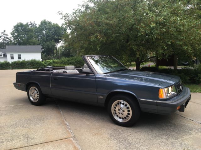 1986 Dodge 600 ES Convertible - photo 7