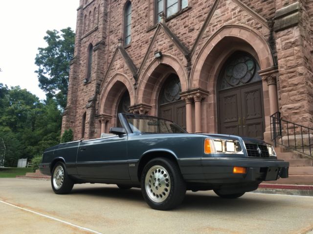 1986 Dodge 600 ES Convertible - photo 9