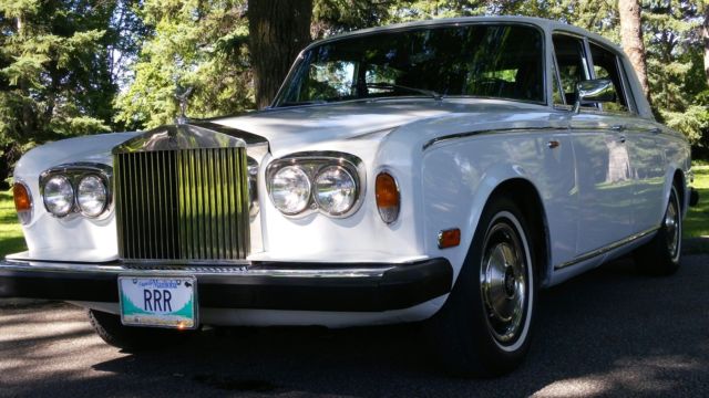 Historic 1980 Rolls Royce Silver Wraith II 4-door saloon limousine left hand dr. 1980 Rolls-Royce Other