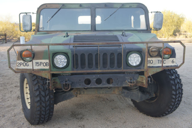 HMMWV M998A1 Hummer H1 Only 35 Miles since factory refresh! Highway title! 1994 Hummer H1 OD Green