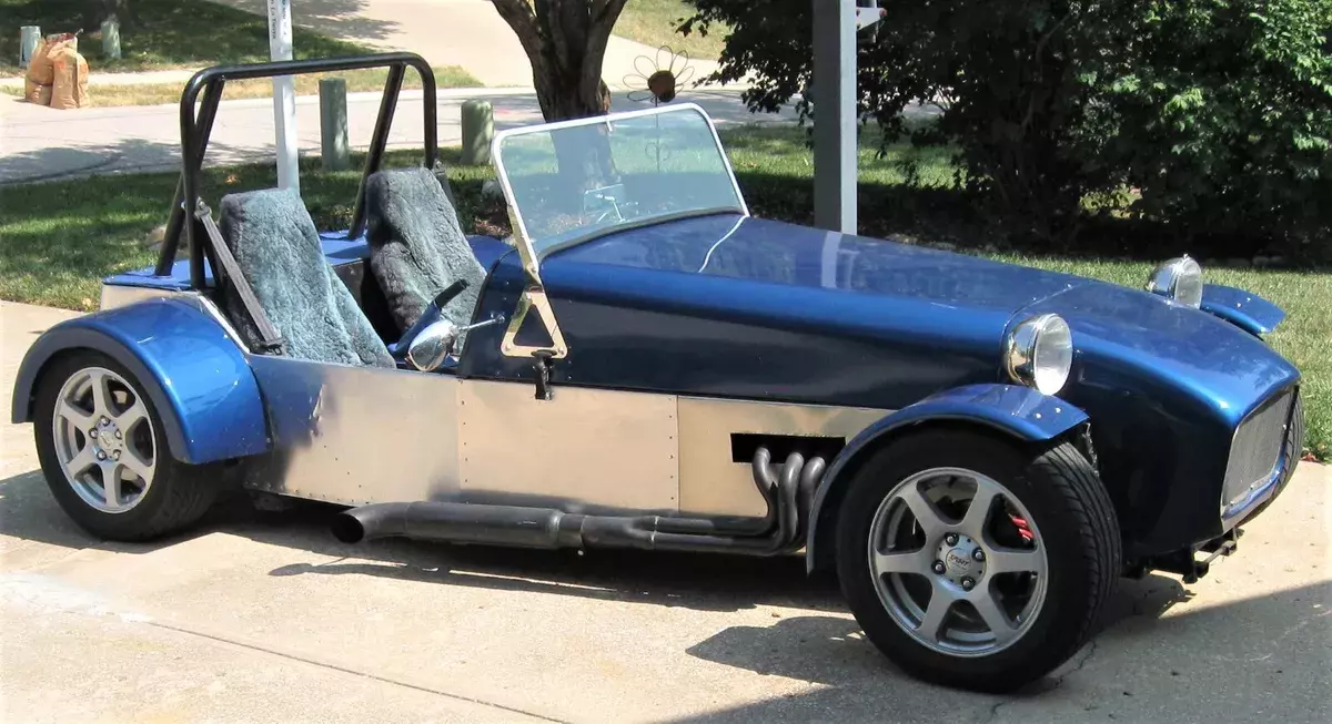homebuilt tribute to Lotus Seven-type car 1961 Lotus Super Seven