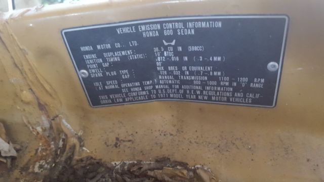 1971 Honda Other 2 DOOR - photo 7