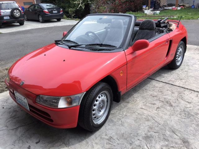 Honda Beat Convertible w 60K Miles!! 1991 Honda Beat Type R