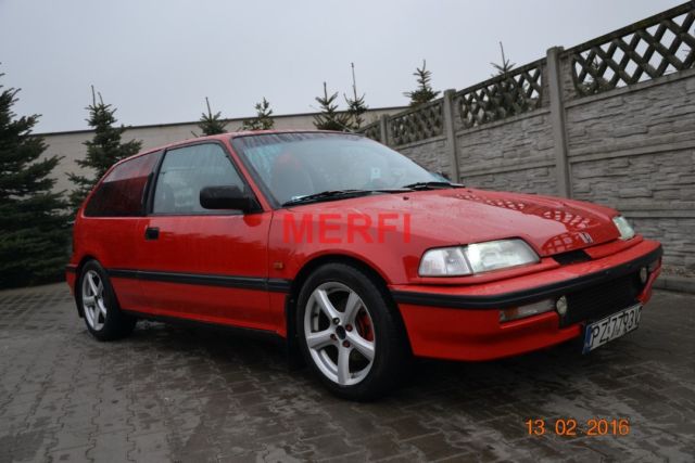 HONDA CIVIC 4GEN 1991r TURBO CHARGED 250PS/330Nm 1991 Honda Civic TURBO