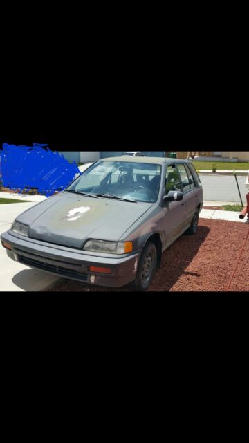 Honda civic rt 4wd wagon 1988 Honda Civic RT