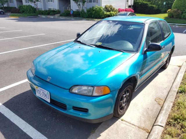Honda Civic VX 1992 EG Hatch 1992 Honda Civic VX