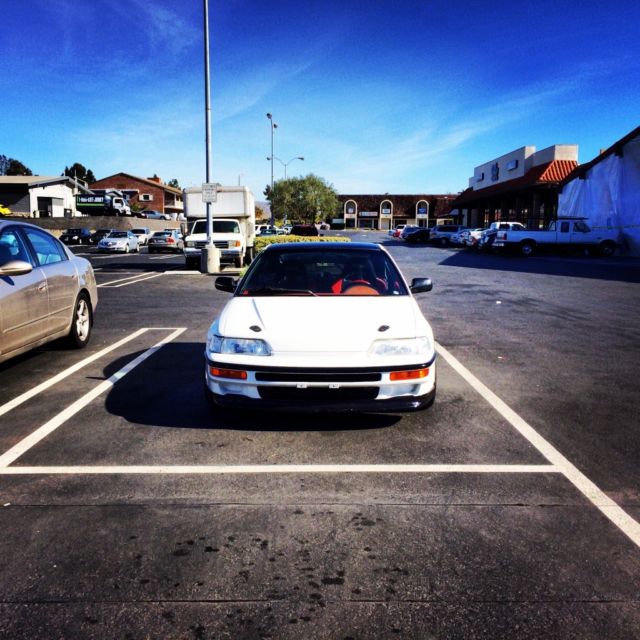Honda CR-X 1991 H22A SiR CA BAR JDM 1991 Honda CRX