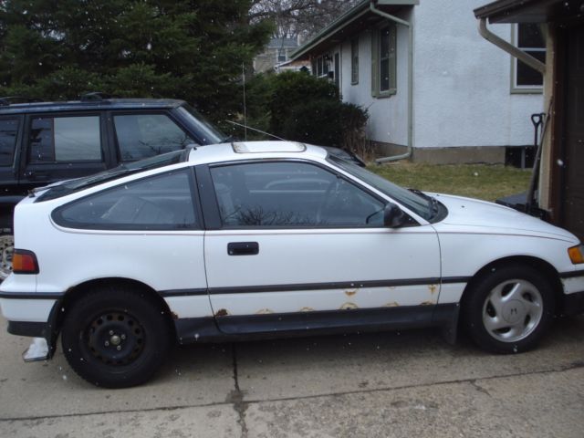 honda crx si 1991 1.6 manual 5 speed running 1991 Honda CRX